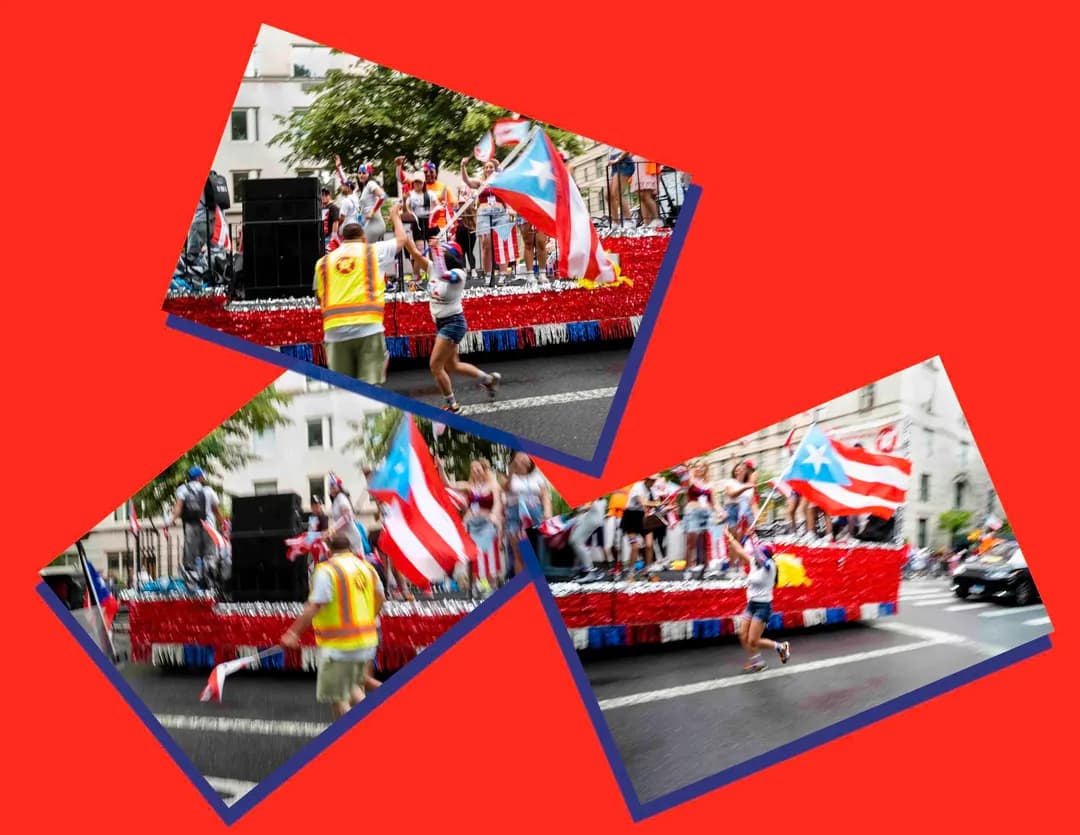 Puerto Rico — que bonita bandera float