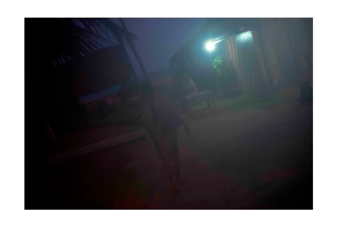 Ghana Love 1 — mavis walking to beach 13 22x19 22 ghana love
