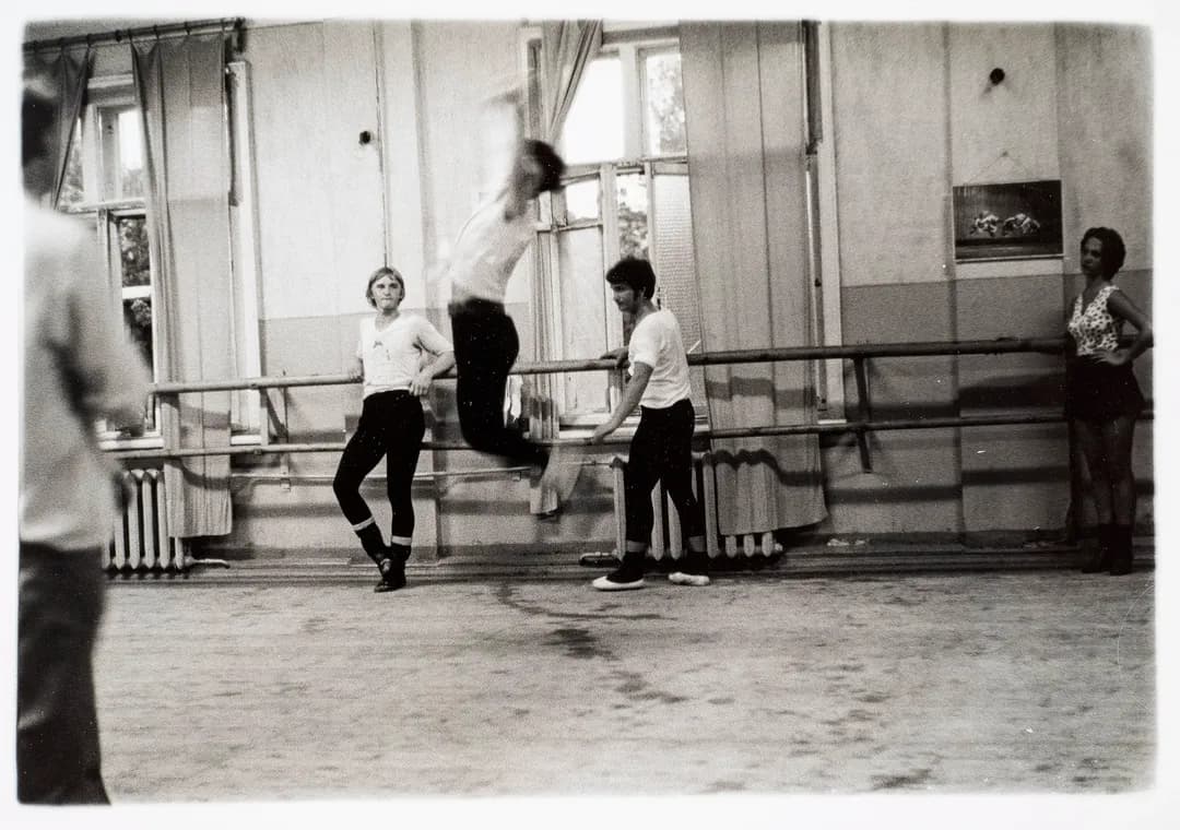From The Seventies — folk dancer in kiev in air DSC00865