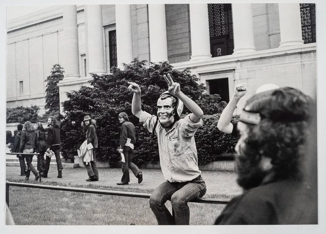 From The Seventies — nixon mask